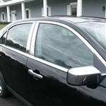 Lincoln MKZ Chrome Window Trim Package, 2007, 2008, 2009, 2010, 2011, 2012
