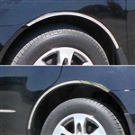 Acura MDX Chrome Fender Well Trim, 4pc  2007, 2008, 2009, 2010, 2011, 2012, 2013