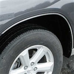 Toyota Highlander Chrome Fender Well Trim, 6pc  2008, 2009, 2010