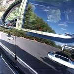 Chevrolet Suburban Chrome Window Sill Trim,, 2007, 2008, 2009, 2010, 2011, 2012, 2013, 2014