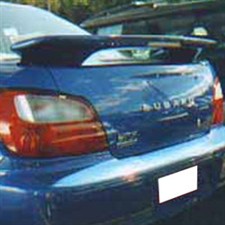Subaru Impreza WRX Painted Rear Spoiler (with Light), 2002, 2003, 2004, 2004, 2005, 2006, 2007