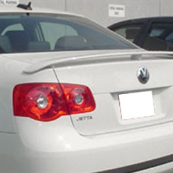 Volkswagen Jetta Painted Rear Spoiler, 2005.5, 2006, 2007, 2008, 2009, 2010