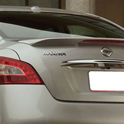 Nissan Maxima Painted Rear Spoiler with Light, 2009, 2010, 2011, 2012, 2013, 2014