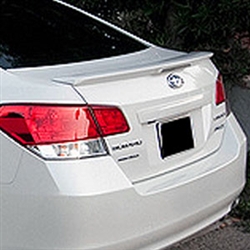 Subaru Legacy Sedan Painted Rear Spoiler (with light), 2010, 2011, 2012, 2013, 2014