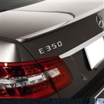 Mercedes E Class Sedan Painted Rear Spoiler, 2010, 2011, 2012, 2013, 2014, 2015, 2016