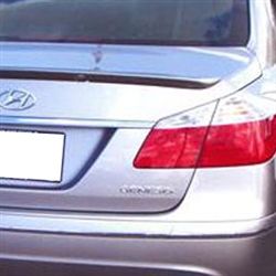 Hyundai Genesis Sedan Lip Mount Painted Rear Spoiler, 2009, 2010, 2011, 2012, 2013, 2014