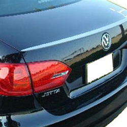 Volkswagen Jetta Lip Mount Painted Rear Spoiler, 2011, 2012, 2013, 2014, 2015, 2016, 2017, 2018