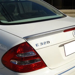 Mercedes E Class Sedan Painted Rear Spoiler, 2003, 2004, 2005, 2006, 2007, 2008, 2009