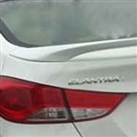 Hyundai Elantra Sedan 2 Post Painted Rear Spoiler, 2011, 2012, 2013, 2014, 2015, 2016