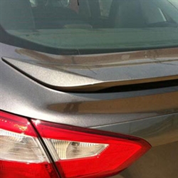 Ford Focus Sedan Painted Rear Spoiler, 2012, 2013, 2014