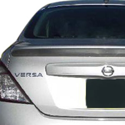 Nissan Versa Sedan Painted Rear Spoiler, 2012, 2013, 2014, 2015, 2016, 2017, 2018