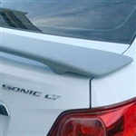 Chevrolet Sonic 2 Post with light Painted Rear Spoiler, 2012, 2013, 2014, 2015, 2016, 2017, 2018