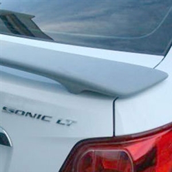 Chevrolet Sonic 2 Post with light Painted Rear Spoiler, 2012, 2013, 2014, 2015, 2016, 2017, 2018