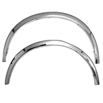 Nissan Altima Chrome Wheel Well Fender Trim (Screw On), 4pc  2007, 2008, 2009, 2010, 2011