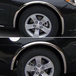 Chevrolet Malibu Chrome Wheel Well Fender Trim, 2013, 2014, 2015