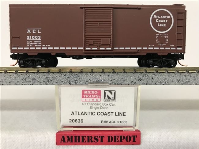 20636 Micro Trains Atlantic Coast Line Box Car ACL
