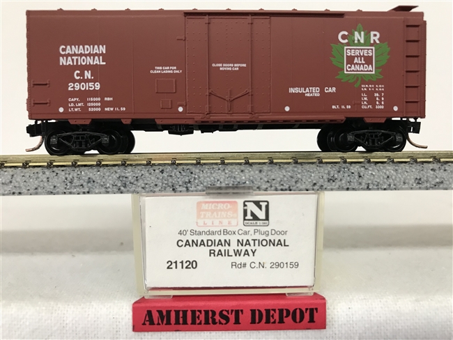 21120 Micro Trains Canadian National Box Car CN