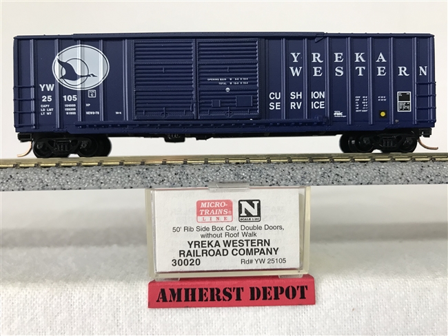 30020 Micro Trains Yreka Western Railroad Box Car