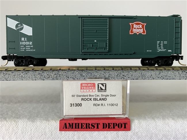 31300 Micro Trains Rock Island Box Car RI