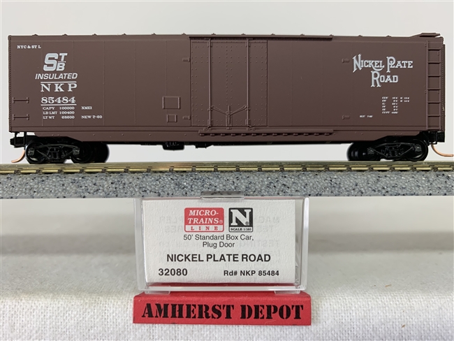 32080-2 Micro Trains Nickel Plate Road #85484 NPR