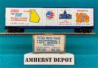 38070 Micro Trains Bicentennial Delaware Box Car Kadee