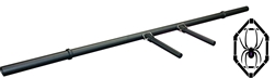 Black Widow Front Squat Bar â€“ 2" Comfort for Posterior Chain Development