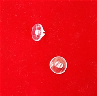 Snap Pin. Clear. For Duette Vertiglide Fabric Carrier made before 2005
