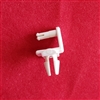 REAR ROD LOUVER CUFFLINK, WHITE, Hunter Douglas PALM BEACH SHUTTER. RCF100