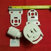 Roll Motion PS32 SET: HOOK Mount Clutch ler + Brackets. Lift 12lbs. Fit 1.25" tube.