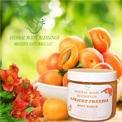 APRICOT FREESIA BODY SCRUB