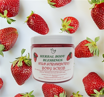 WILD STRAWBERRY BODY SCRUB