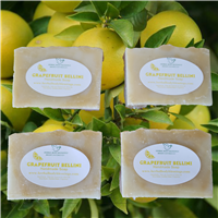 Grapefruit Bellini handmade soap