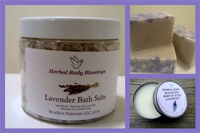 Lavender Bath & Body Trio