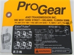 13 Speed Shift Pattern Diagram. Eaton Fuller RTO-6613 Transmission P/N: 21817