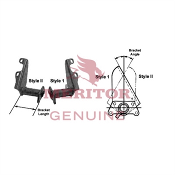 Meritor Brkt-Camshaft P/N: A11-3299H3960 or A113299H3960