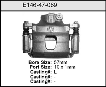 Bendix Exchange Caliper P/N: E14647069