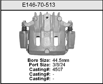 Bendix Exchange Caliper P/N: E14670513