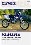 Clymer Manuals - Yamaha YZ250F and WR250F, 2001-2003