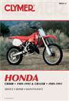 Clymer Manuals - Honda CR80R 1989-1995 and CR125R 1989-1991