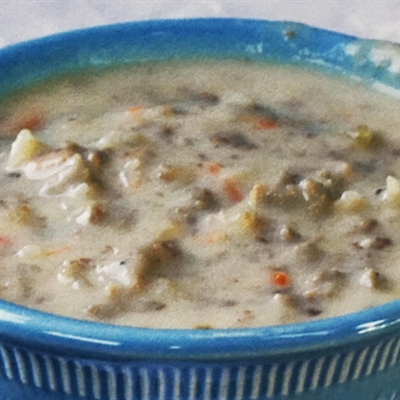 Cheeseburger Soup