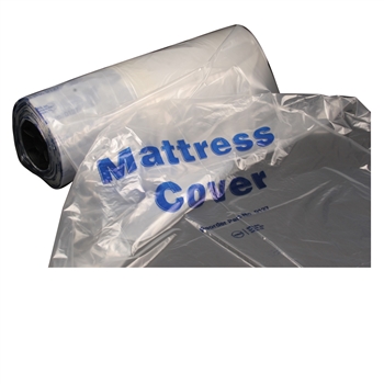 0127 Clear Mattress Cover, 38 x 7 x 90, 50/Roll