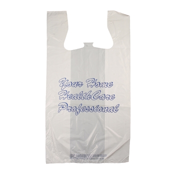 4986 "Your Home HealthCare Professional" T-shirt Style Bag, 500/bx