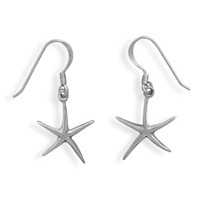 Starfish French Wire Earrings