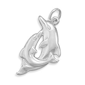 Dolphin Charm Sterling Silver