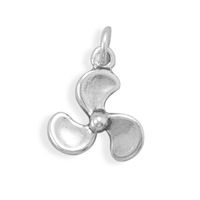 Propeller Charm Sterling silver