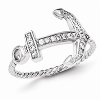 CZ Anchor Ring