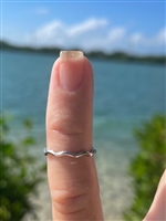 Waves Toe Ring