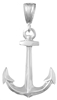 Sterling Silver Anchor Pendant