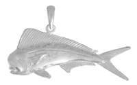 Sterling Silver Dorado Mahi-Mahi Pendant