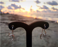 Sideways Wave Earrings